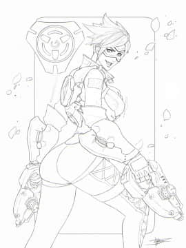 Artist ❤️❤️ NeoArtCorE [2020-11-17]_1232_458_Tracer_Overwatch_Fanart_by_NeoArtCorE_495150989