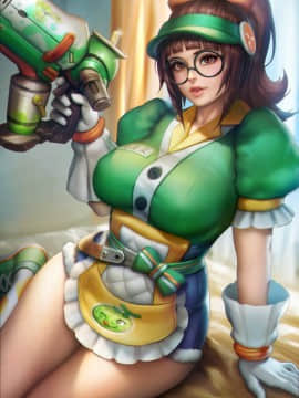 Artist ❤️❤️ NeoArtCorE [2020-11-17]_1961_128_003_Overwatch_Honeydew_Mei_Skin_hi_res_1