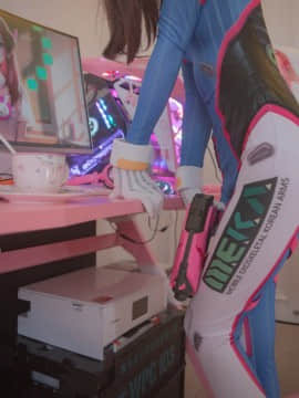 [長毛りんりん] オーバーウォッチD.VA「ネットアイドル美少女コスプレイヤー Vol.6」(オーバーウォッチ)_40_dva_7213