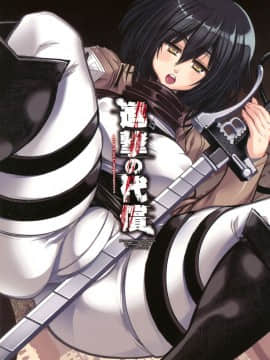 [qsefthuko个人汉化] (C84) [鬼脚堂 (カラテカ・バリュー)] 進撃の代償 + ペーパー | 进击的代价 (進撃の巨人)_29