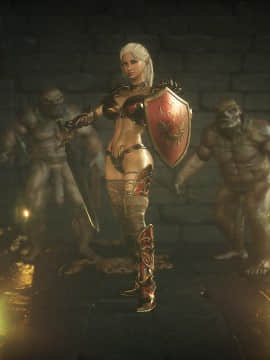 [Jared999D] Elf Slave 7 - Main set (Double Trouble)_ES7_E07_134
