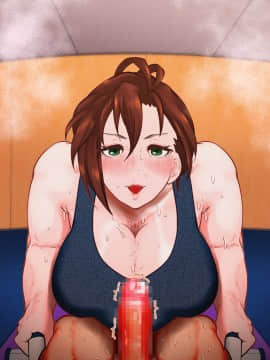 [月夜の研Q所 (ケわQ罰)] 搾精筋トレジムデート～汁だく筋デレラガールズ～_323