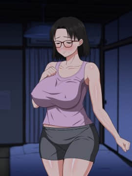 [春葉流亭 (春葉流)]  メガネ巨乳なお母さんと四畳半で濃厚セックス_230