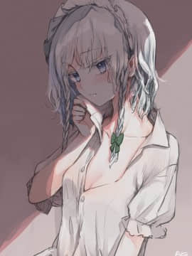 [赤銀漢化組] [Petra-β (risui)] 美鈴に可愛がられる咲夜さんが見たい本 | 想看被美鈴寵愛的咲夜小姐的同人本 (東方Project)_36