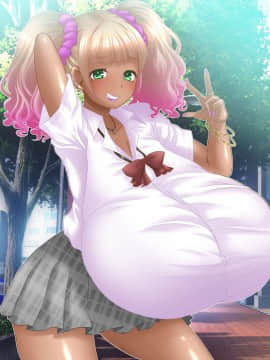 [艦長法度 (若月)] 超乳おねショタ!～超乳村に引っ越したら、黒ギャルのお姉さんたちに毎日搾り取られちゃったぼく～_0857_D01a0003