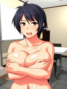 [Past Gadget (かまとりぽかり)] バイト先の強気な上司を孕ませる方法 ―女を忘れた二児の母 vs 屈強な巨根大学生―_423_cg08_0001