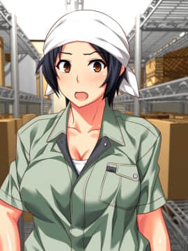 [Past Gadget (かまとりぽかり)] バイト先の強気な上司を孕ませる方法 ―女を忘れた二児の母 vs 屈強な巨根大学生―_429_cg08_0007