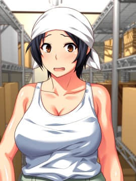 [Past Gadget (かまとりぽかり)] バイト先の強気な上司を孕ませる方法 ―女を忘れた二児の母 vs 屈強な巨根大学生―_433_cg08_0011