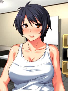 [Past Gadget (かまとりぽかり)] バイト先の強気な上司を孕ませる方法 ―女を忘れた二児の母 vs 屈強な巨根大学生―_501_cg14_0004