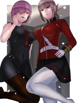 [黎欧x新桥月白日语社] [お口の奥地 (渡薫)] 婦長と後輩のお射精地獄 (Fate╱Grand Order) [DL版]_02