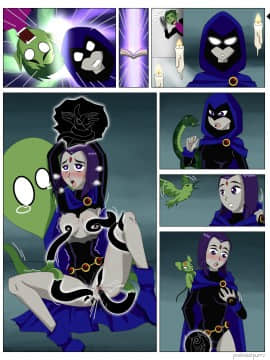 [TSFSingularity] Beastboy & Raven swap bodies (Teen Titans)_9：Raven3