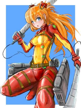 [Neon Genesis Evangelion] 明日香 驾驶服合集_1515052
