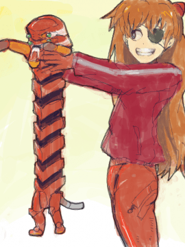 [Neon Genesis Evangelion] 明日香 驾驶服合集_1527065