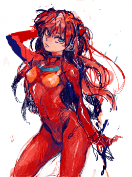 [Neon Genesis Evangelion] 明日香 驾驶服合集_1552835