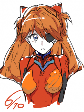 [Neon Genesis Evangelion] 明日香 驾驶服合集_1707746