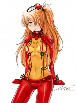 [Neon Genesis Evangelion] 明日香 驾驶服合集_1780418