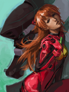 [Neon Genesis Evangelion] 明日香 驾驶服合集_1862126