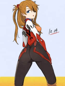 [Neon Genesis Evangelion] 明日香 驾驶服合集_1863435