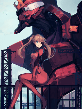 [Neon Genesis Evangelion] 明日香 驾驶服合集_1867947