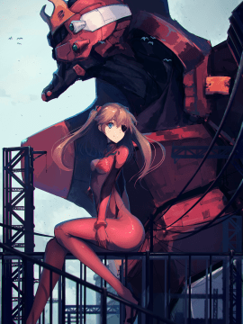 [Neon Genesis Evangelion] 明日香 驾驶服合集_1869813