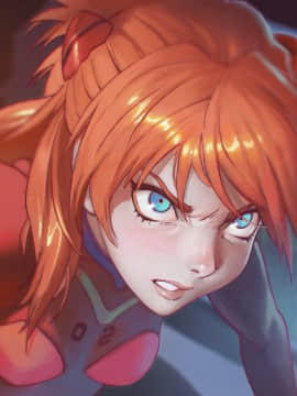 [Neon Genesis Evangelion] 明日香 驾驶服合集_1895594