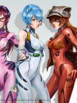 [Neon Genesis Evangelion] 明日香 驾驶服合集_1917841
