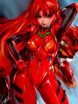 [Neon Genesis Evangelion] 明日香 驾驶服合集_1964803