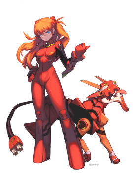 [Neon Genesis Evangelion] 明日香 驾驶服合集_2015267