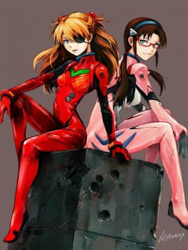 [Neon Genesis Evangelion] 明日香 驾驶服合集_2035364