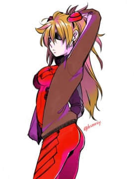 [Neon Genesis Evangelion] 明日香 驾驶服合集_2038210