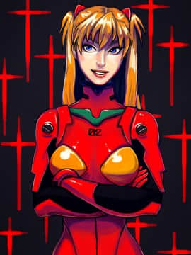[Neon Genesis Evangelion] 明日香 驾驶服合集_2162186