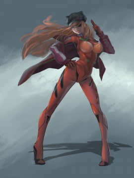 [Neon Genesis Evangelion] 明日香 驾驶服合集_2168842