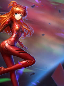 [Neon Genesis Evangelion] 明日香 驾驶服合集_2172302
