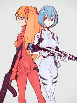 [Neon Genesis Evangelion] 明日香 驾驶服合集_2331998