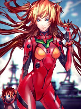 [Neon Genesis Evangelion] 明日香 驾驶服合集_2371782