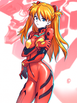 [Neon Genesis Evangelion] 明日香 驾驶服合集_2453586