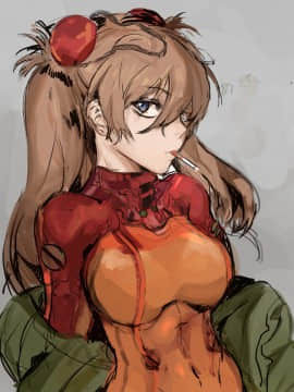 [Neon Genesis Evangelion] 明日香 驾驶服合集_2959681