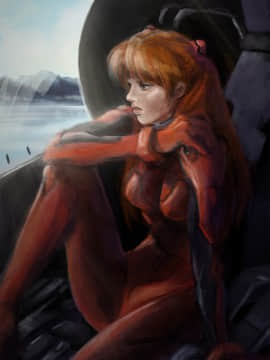 [Neon Genesis Evangelion] 明日香 驾驶服合集_3107776
