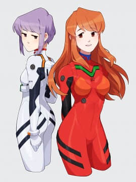 [Neon Genesis Evangelion] 明日香 驾驶服合集_3433374