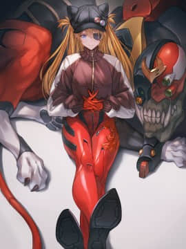 [Neon Genesis Evangelion] 明日香 驾驶服合集_3880737