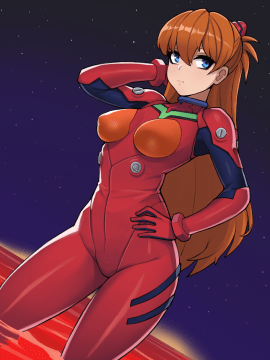 [Neon Genesis Evangelion] 明日香 驾驶服合集_3887037
