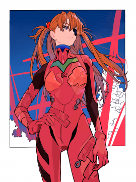 [Neon Genesis Evangelion] 明日香 驾驶服合集_3892811