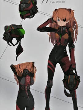 [Neon Genesis Evangelion] 明日香 驾驶服合集_3927202