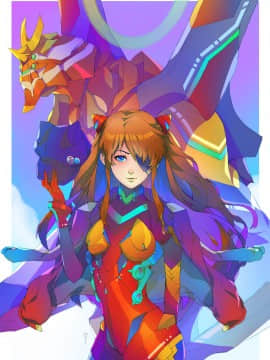 [Neon Genesis Evangelion] 明日香 驾驶服合集_4010254