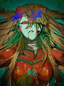 [Neon Genesis Evangelion] 明日香 驾驶服合集_4152575