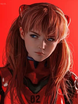 [Neon Genesis Evangelion] 明日香 驾驶服合集_4165145