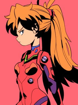[Neon Genesis Evangelion] 明日香 驾驶服合集_4179460