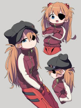 [Neon Genesis Evangelion] 明日香 驾驶服合集_4203210