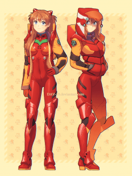 [Neon Genesis Evangelion] 明日香 驾驶服合集_4258165