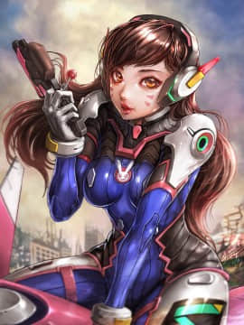 [Overwatch] D.VA 驾驶服合集_2489466